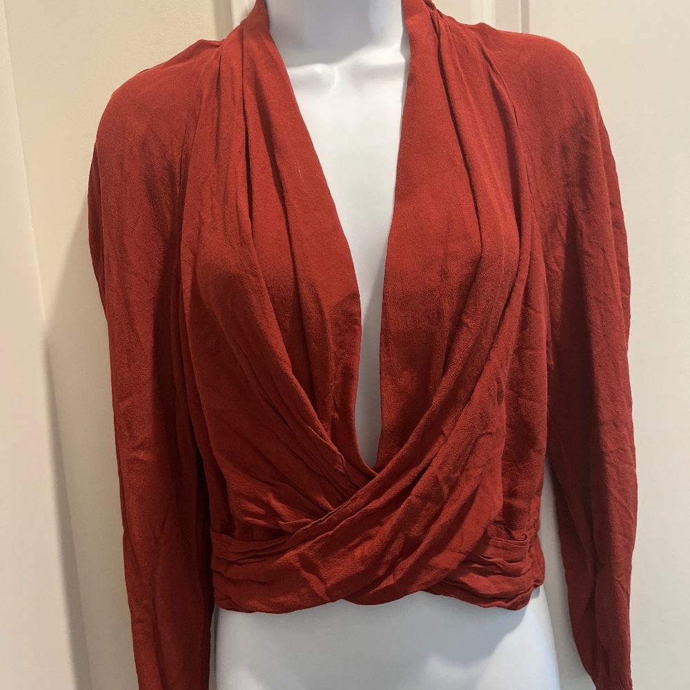 Burnt Sienna Top